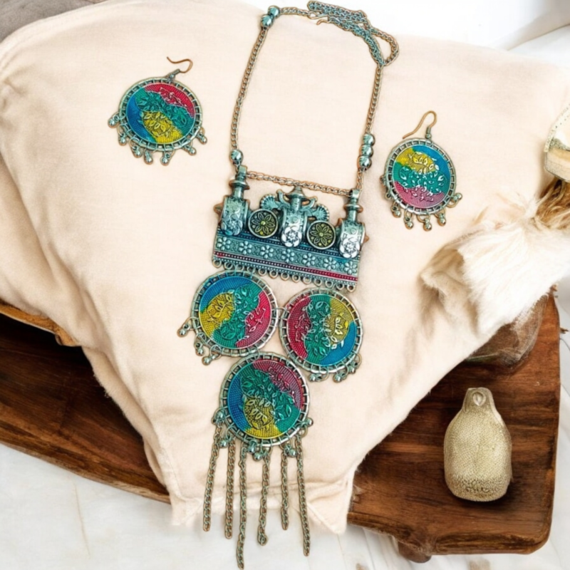Multi-Colour Jewellery Set - Image 4