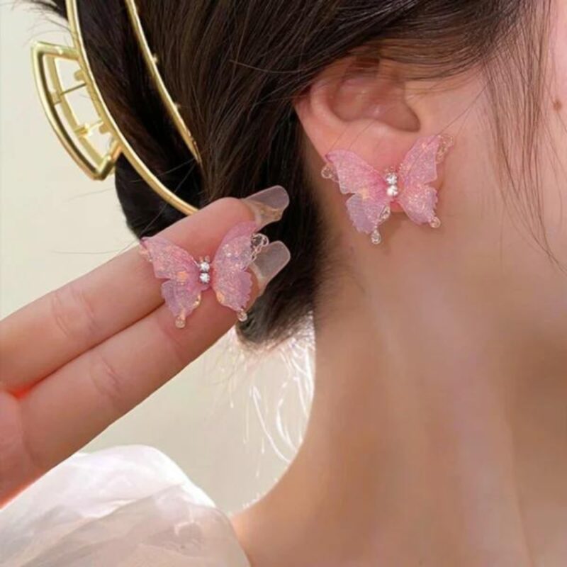 Butterfly Earrings. - Image 2
