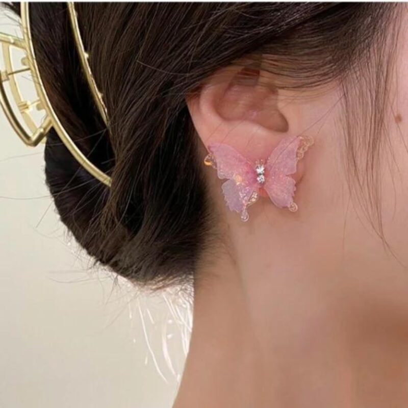 Butterfly Earrings. - Image 3