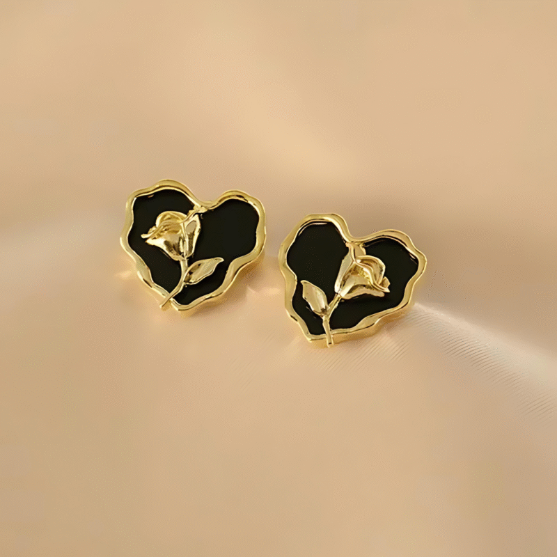 JJK 33 Double Circle Pearl and Rhinestone Earrings or Double Circle Diamond Rhinestone Pearl Earrings.