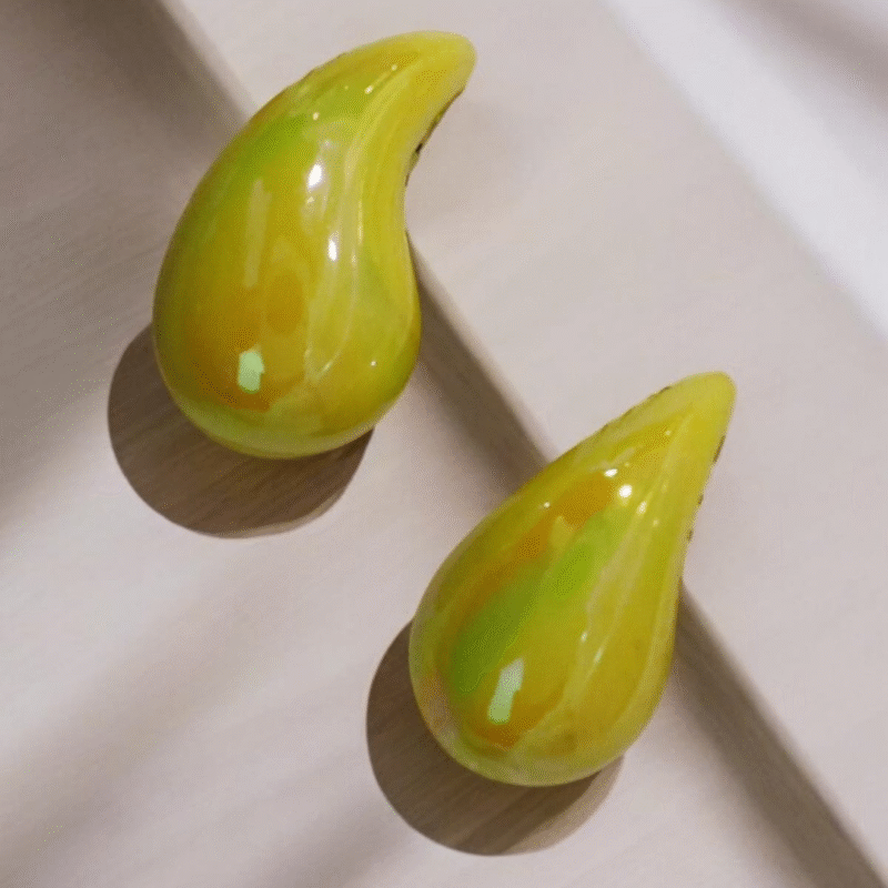 JJK 4A Black Pearl Drop Earrings - Image 2