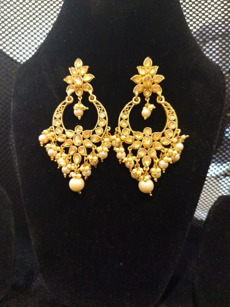 Chandbali earrings - Image 2