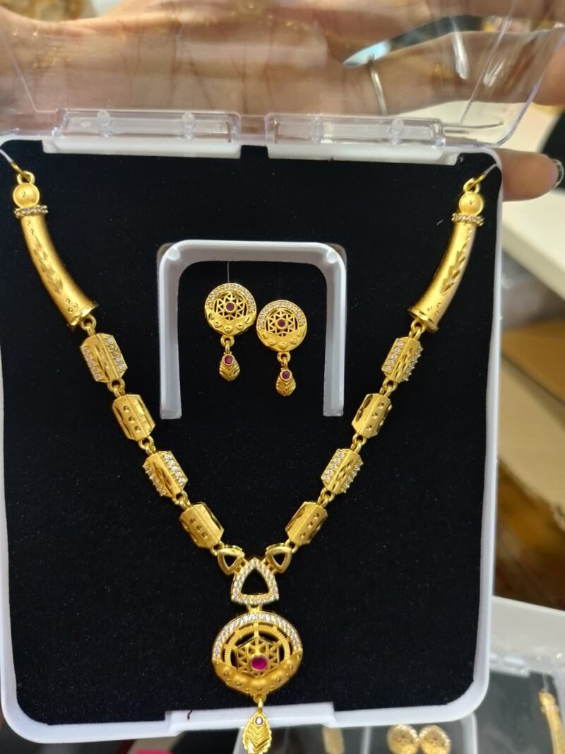 Fancyla micro polish jewellery set