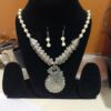 Feminine Classy Silver Plated Alloy Jewellery Set Combo For Women