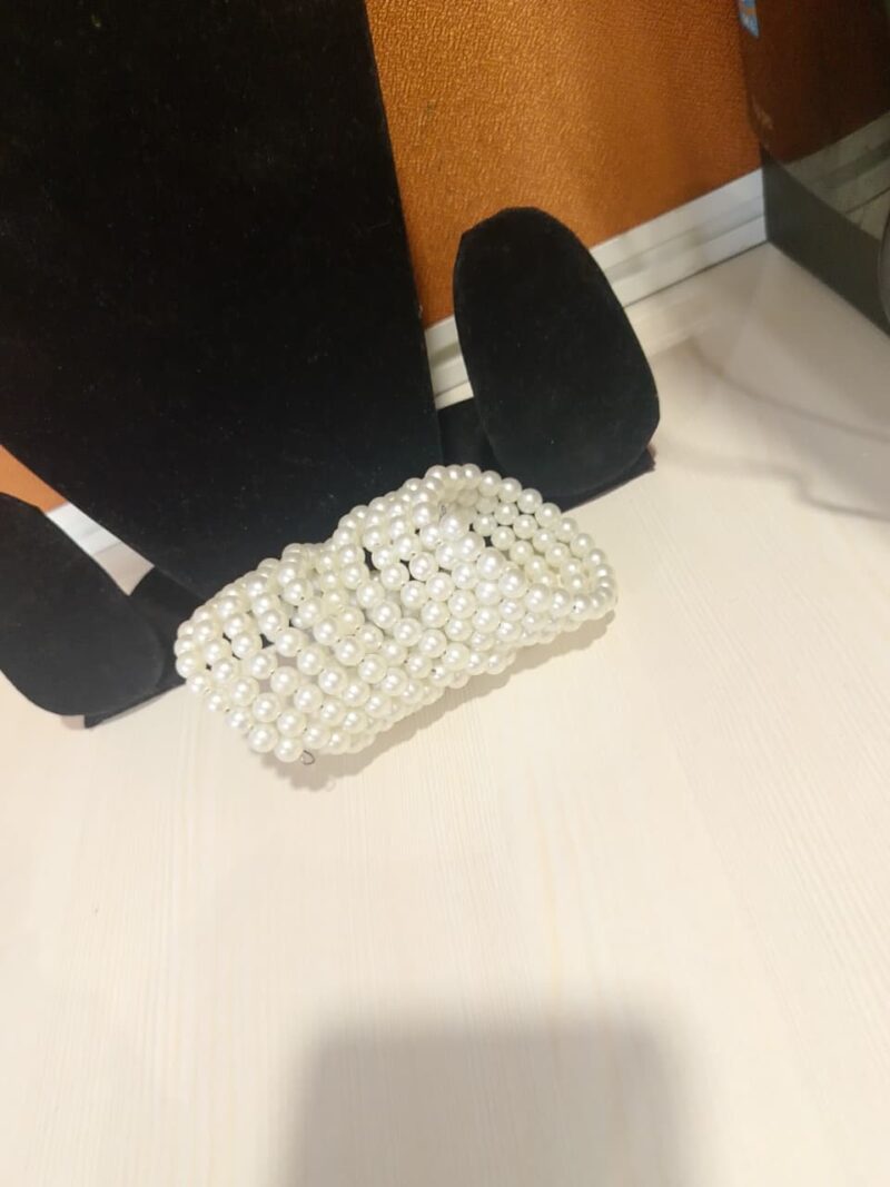 multi-layered pearl bracelet, - Image 2
