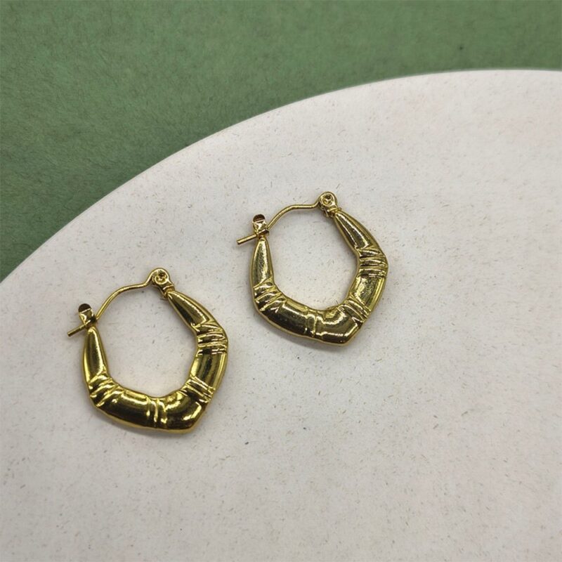 Daily wear Earring Gold plated GP-22 - Image 2