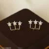 flower stud earring