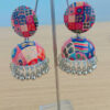 Fancy oxidised jhumka.