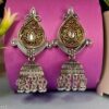 Elegance dual tone fancy jhumka