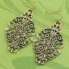 Vintage art earrings.