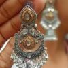 Woman silver tone antique bohemian.