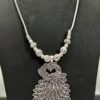 Beautiful oxidised set or Oxidised silver jewelry set