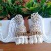 raditional Indian pearl jewelry set