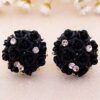Black colour earring