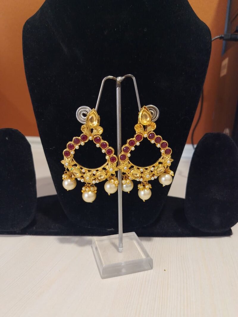 Chandbali earrings - Image 4