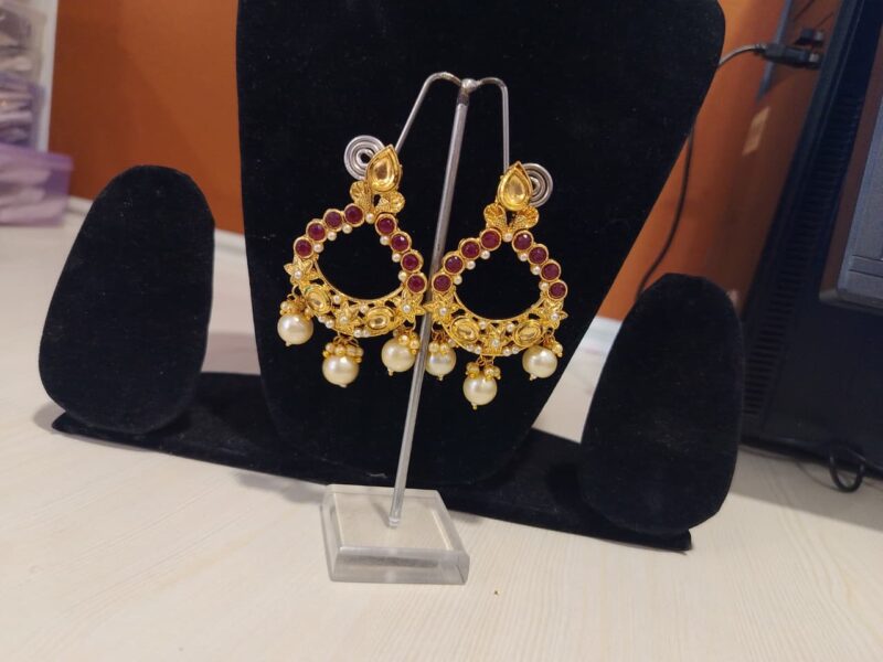 Chandbali earrings - Image 3