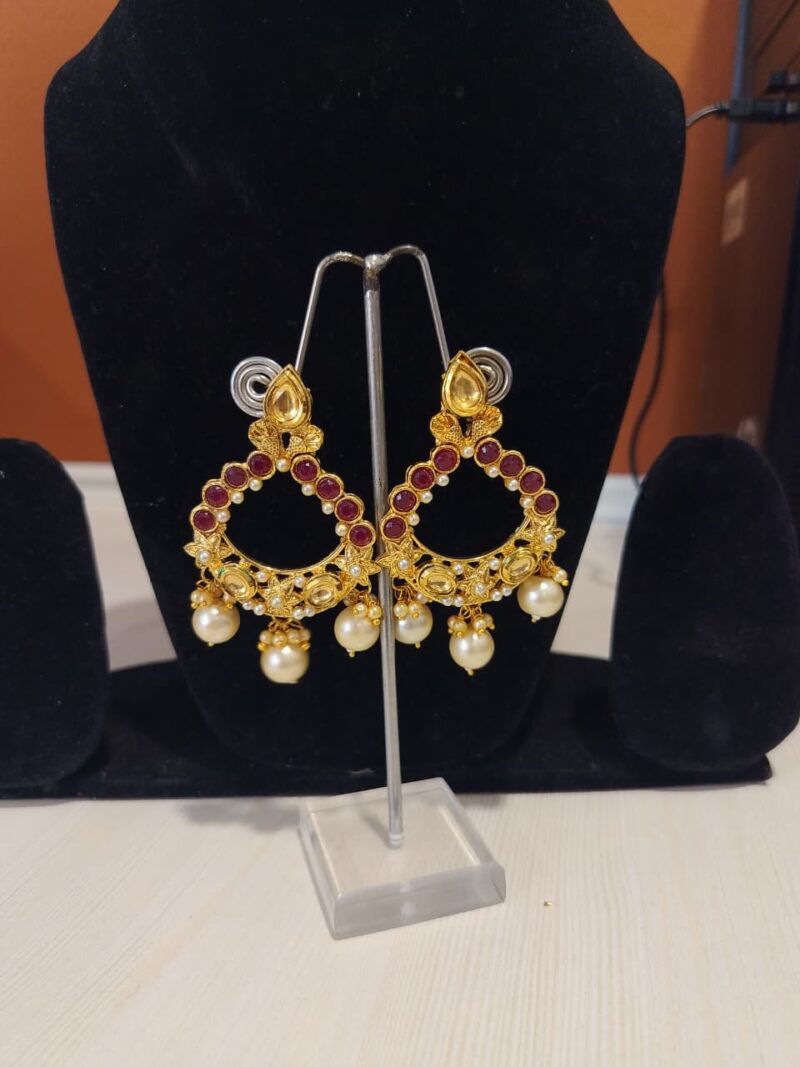 Chandbali earrings