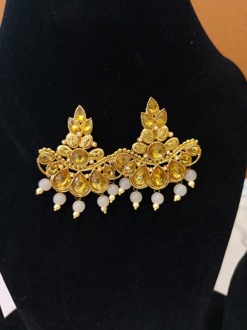 Chandbali earrings